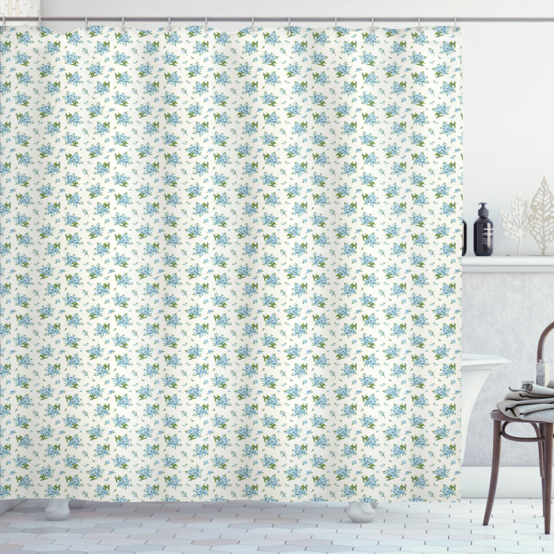 Spring Leaves Shower Curtain