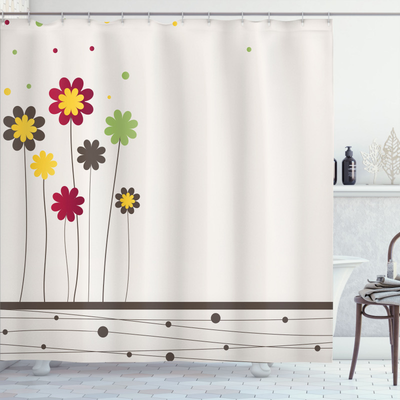 Spring Field Art Shower Curtain