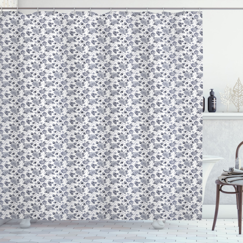 Romatic Roses Shower Curtain