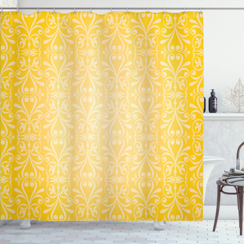 Timeless Royal Motif Shower Curtain