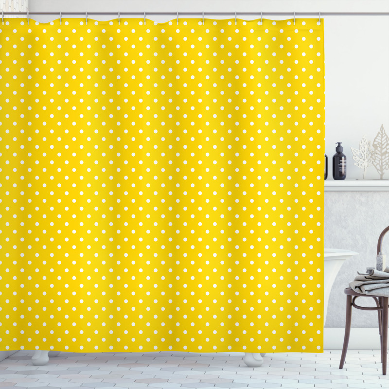 Europe Spotty Design Shower Curtain