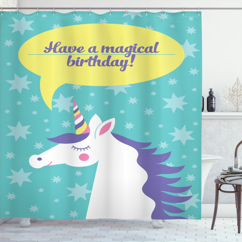 Birthday Shower Curtain