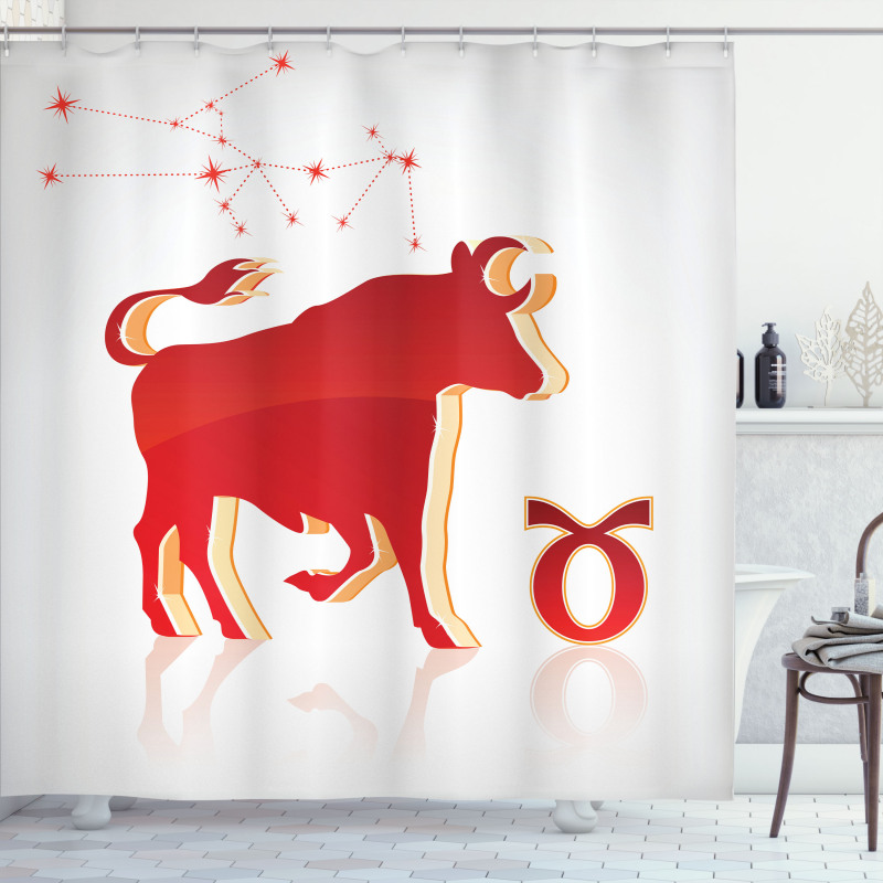 Animal and Stars Shower Curtain