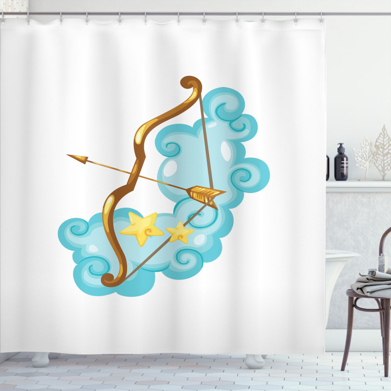 Astrology Design Shower Curtain