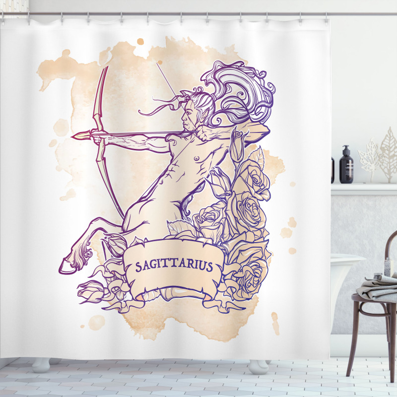 Centaur Archer Shower Curtain