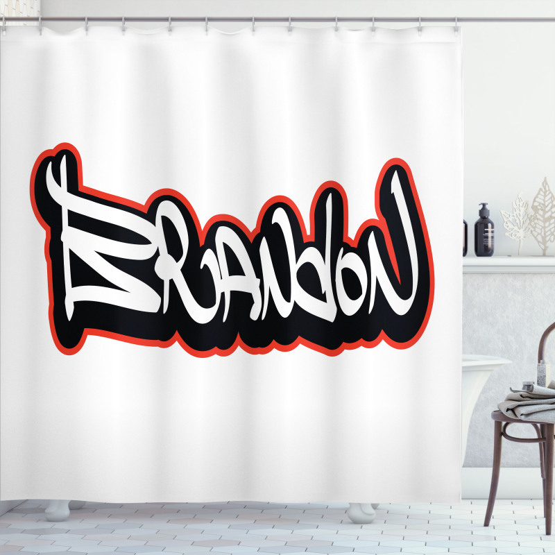 Urban Hip-hop Culture Shower Curtain