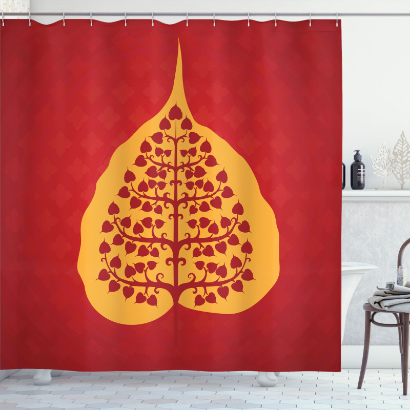 Bodhi Tree Yoga Shower Curtain