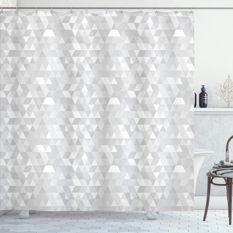 Hipster Poly Effect Shower Curtain
