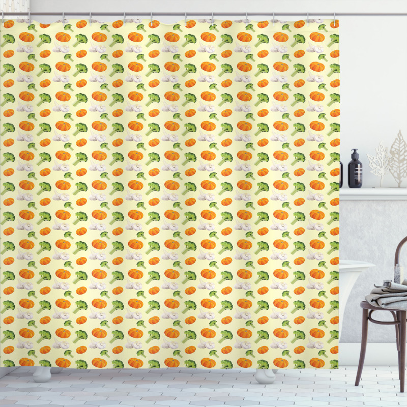 Yummy Kitchen Shower Curtain