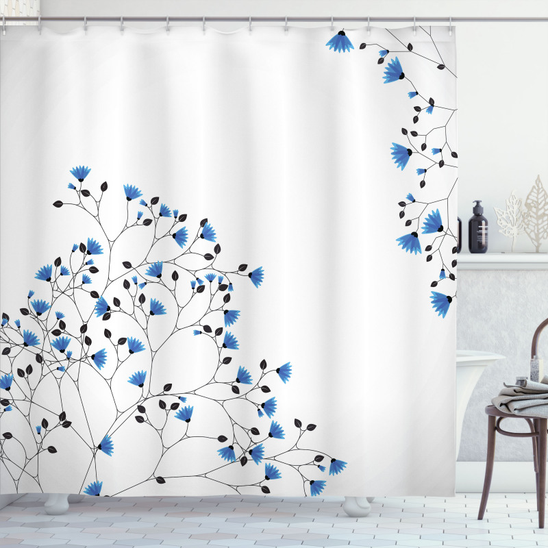 Anemone Blanda Shower Curtain