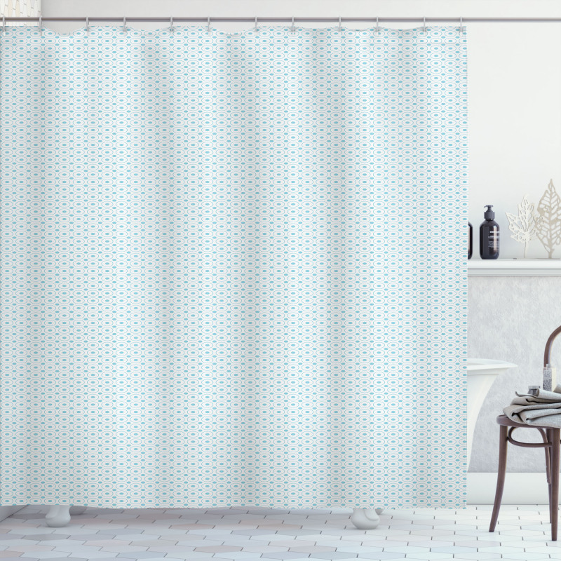 Symmetrical Dots Shower Curtain