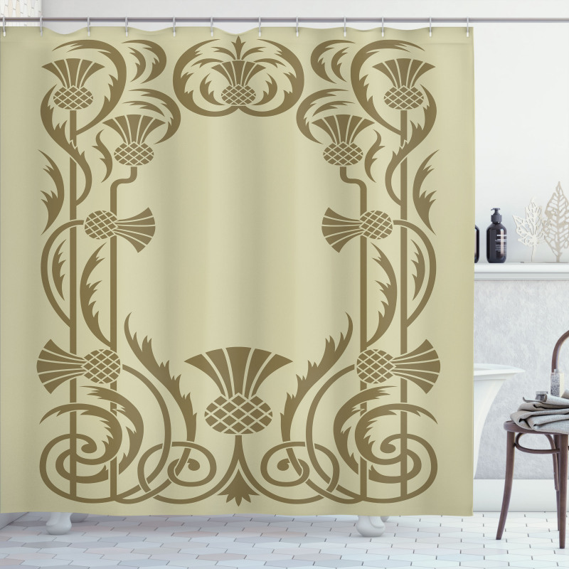 Botanical Exotic Shower Curtain