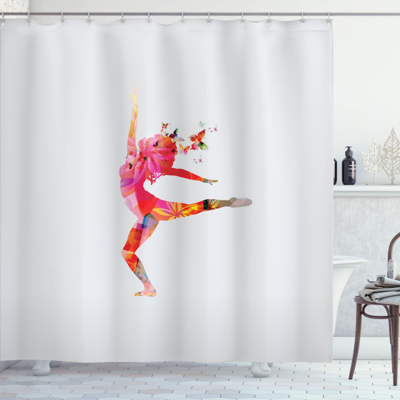 Fantasy Woman Dance Shower Curtain