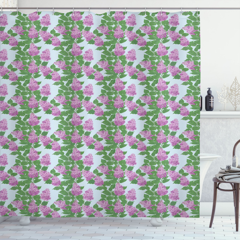 Bouquets of Fresh Flowers Shower Curtain