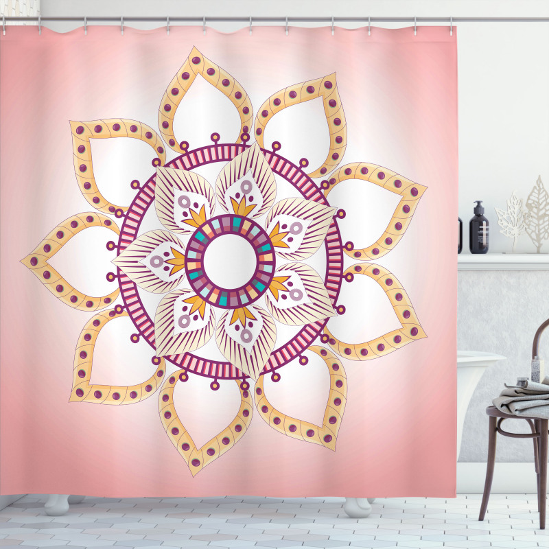 Bohemian and Simplistic Shower Curtain