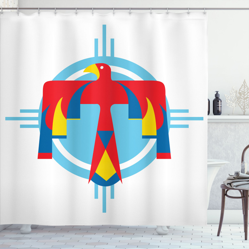 Thunderbird Shower Curtain