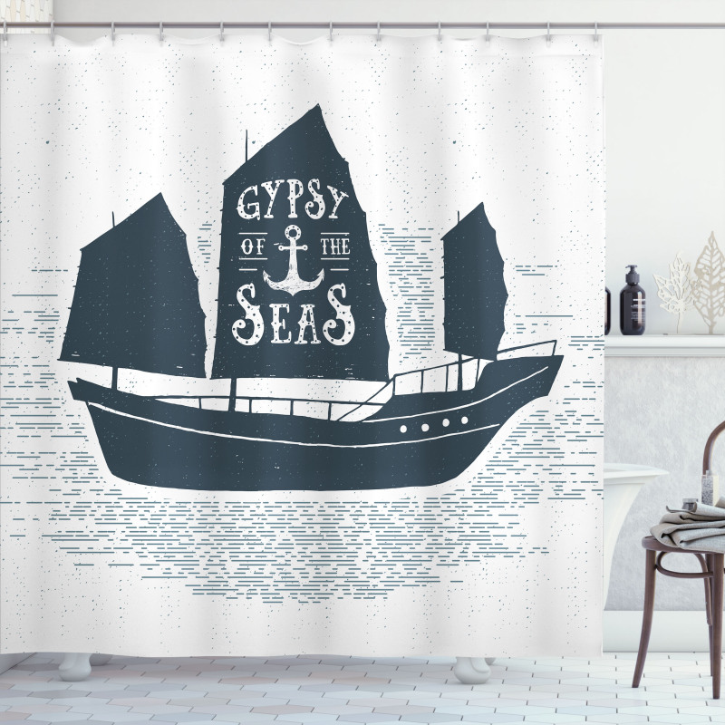 Gypsy of the Sea Shower Curtain