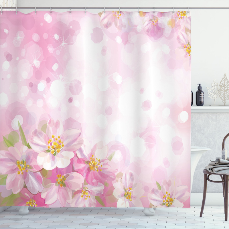 Blossoming Spring Tree Shower Curtain