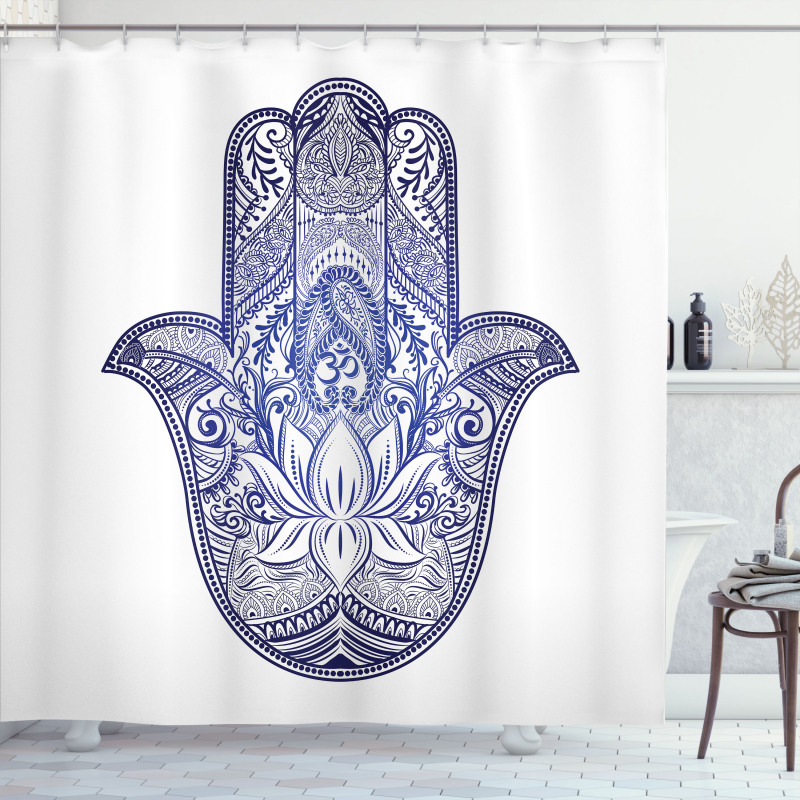 Paisleys Flowers Shower Curtain