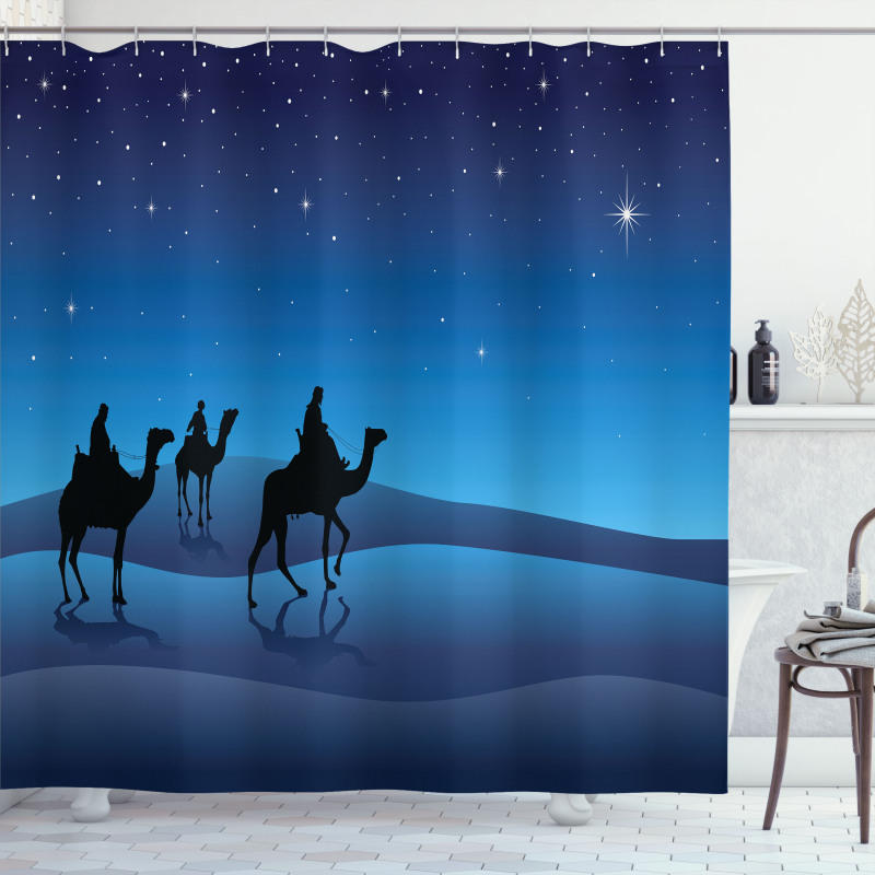 3 Kings from the East Shower Curtain