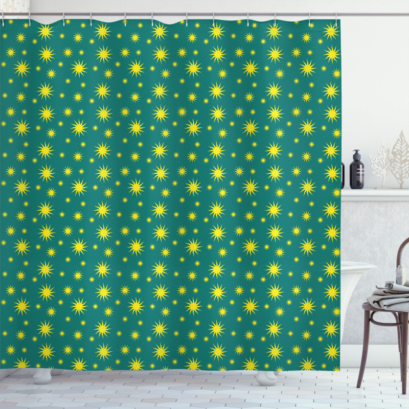 Summer Sun Shower Curtain