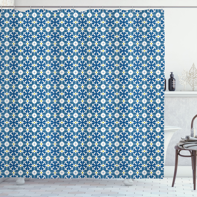Azulejo Tiles Shower Curtain