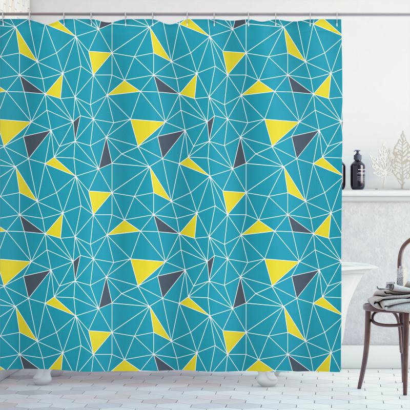 Fractal Shapes Shower Curtain