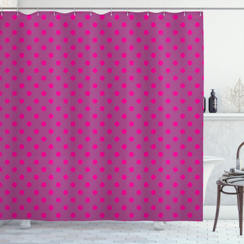 Traditional Circles Shower Curtain