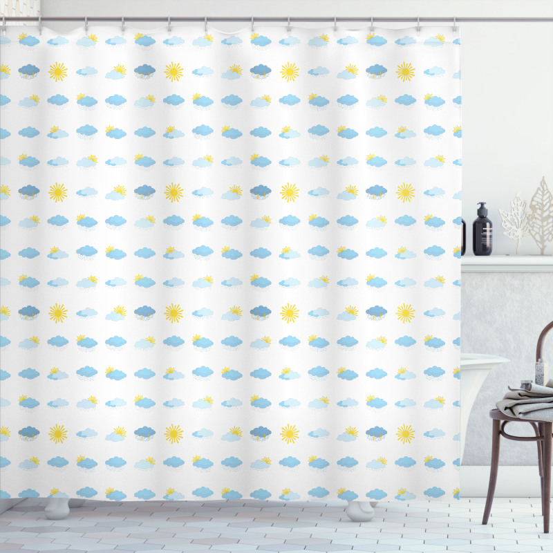 Meteorology Clouds Shower Curtain