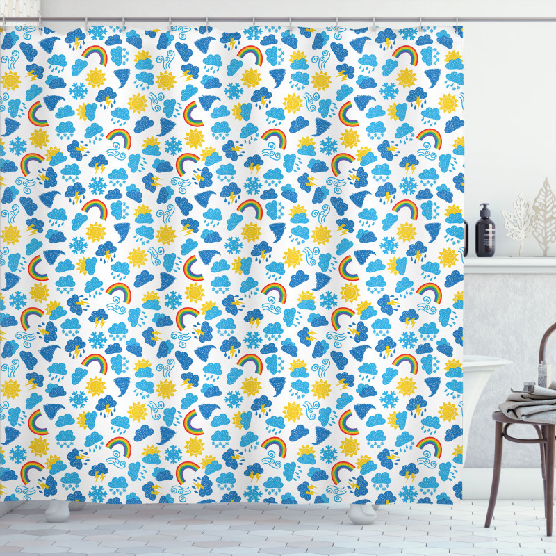 Childish Weather Shower Curtain