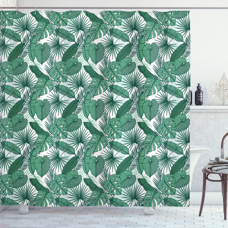 Palm Tree Passion Shower Curtain