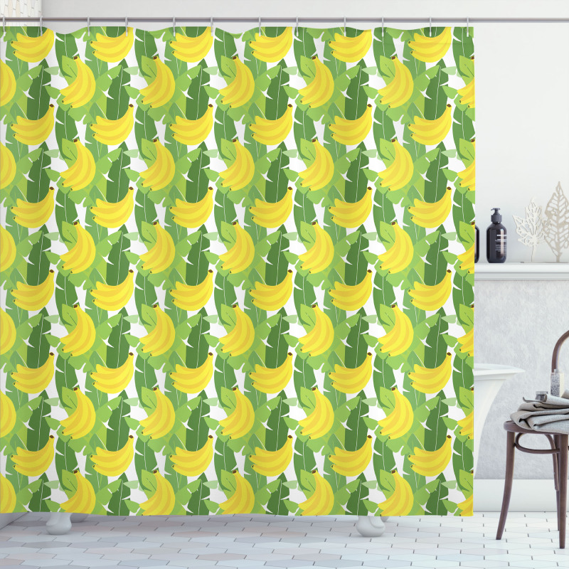 Hanging Cluster Shower Curtain