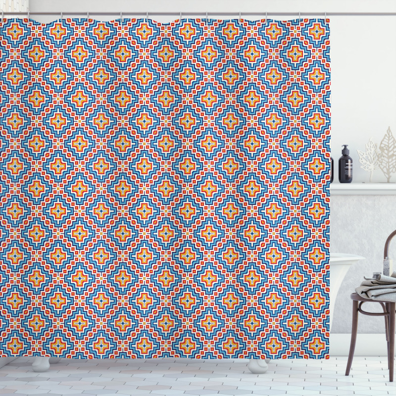 Classic Medieval Motif Shower Curtain