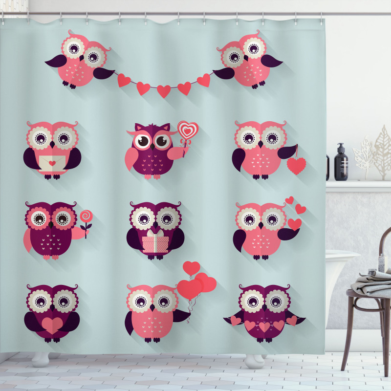 Valentine Concept Shower Curtain