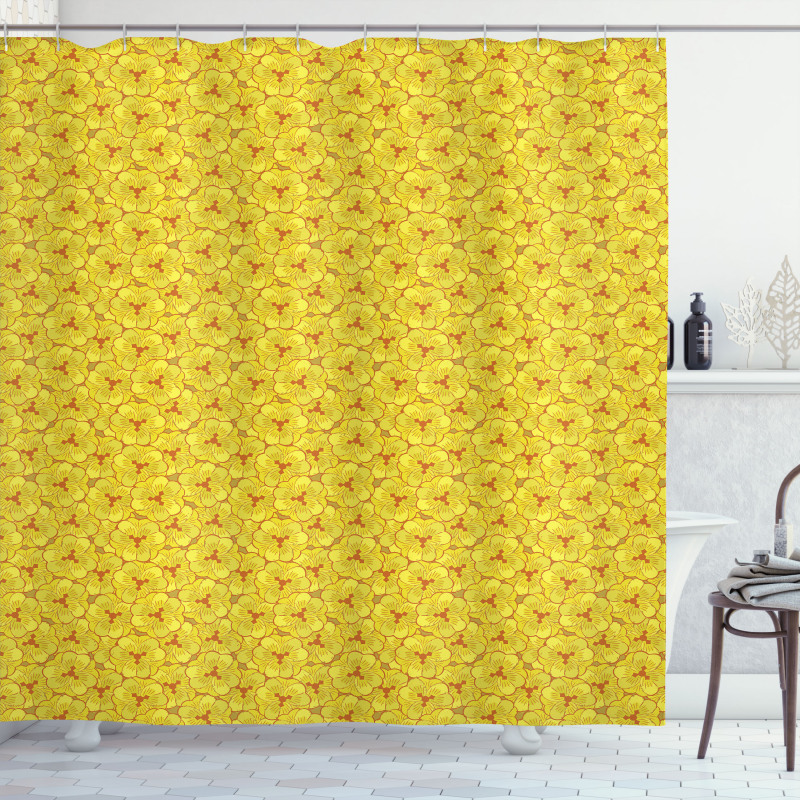 Flower Petals in Blossom Shower Curtain