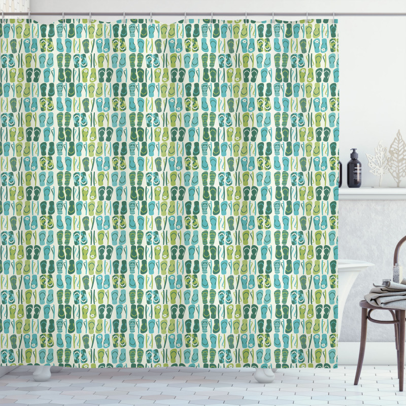 Exotic Nature Colors Shower Curtain