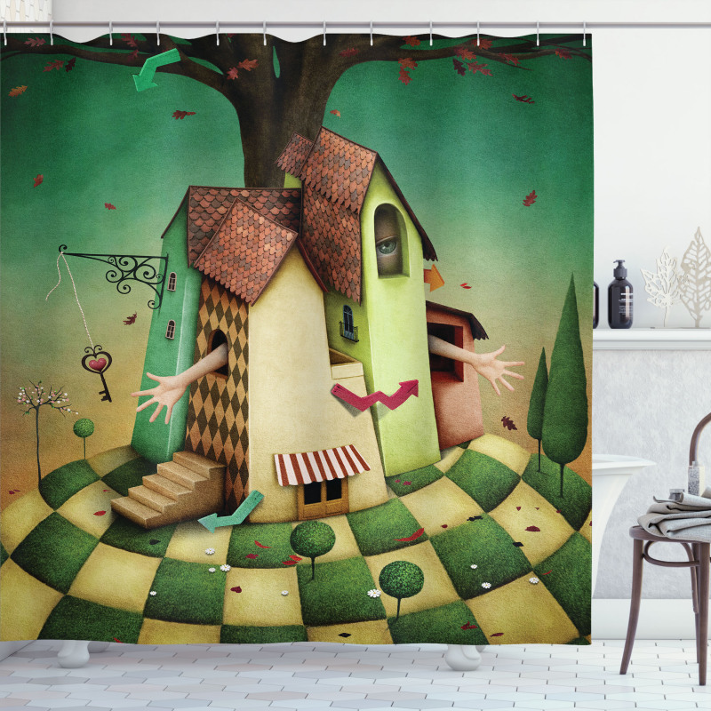 Fairy Tale Wonderland Shower Curtain