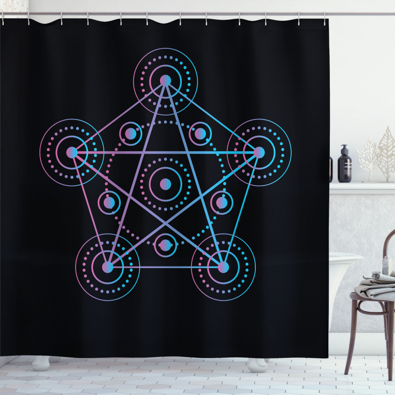 Geometry Shower Curtain