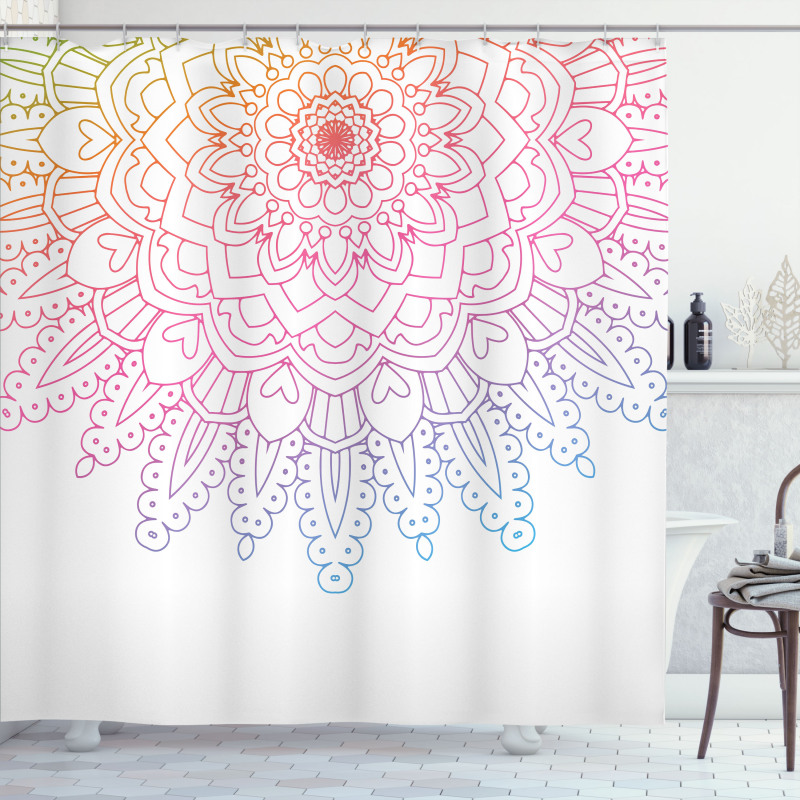 East Folklore Ombre Shower Curtain