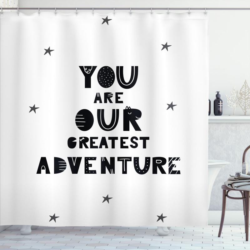 Our Greatest Adventure Shower Curtain