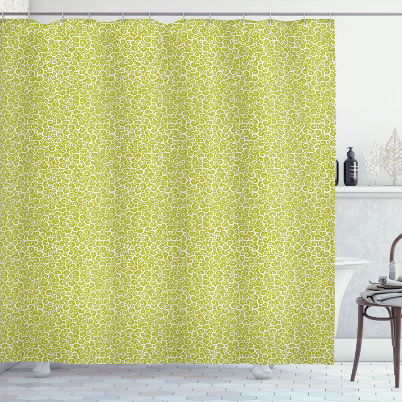 Swirling Growth Shower Curtain