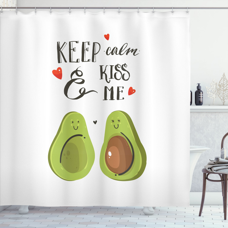 Avocado Lovers Shower Curtain