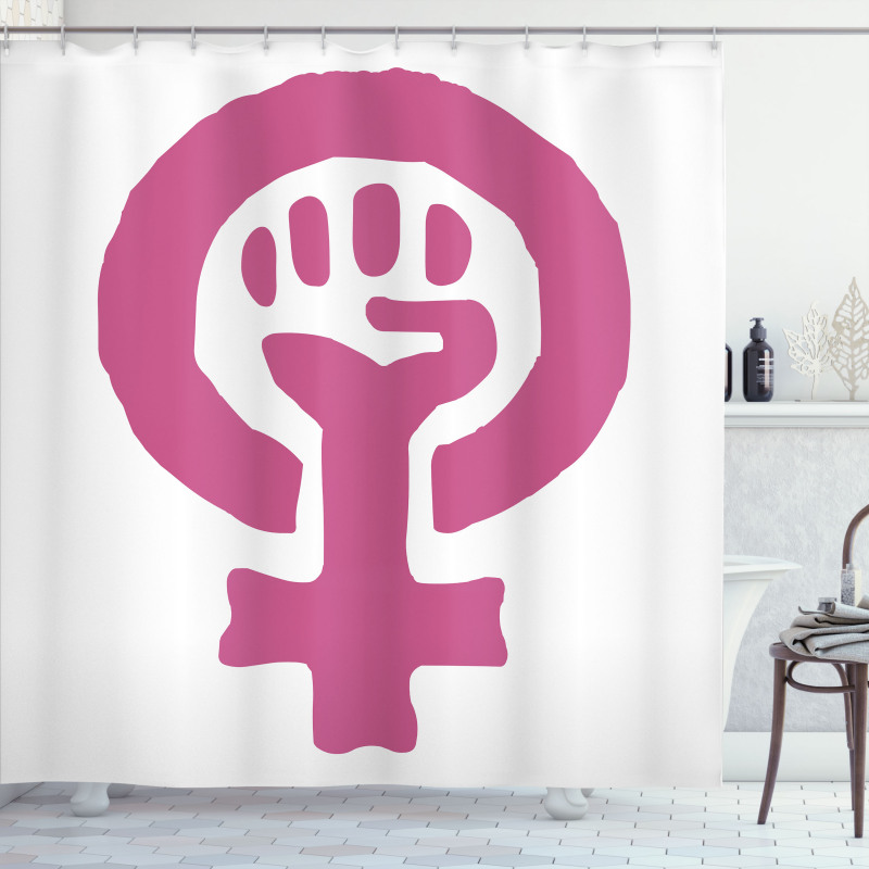 Feminism Ideology Shower Curtain