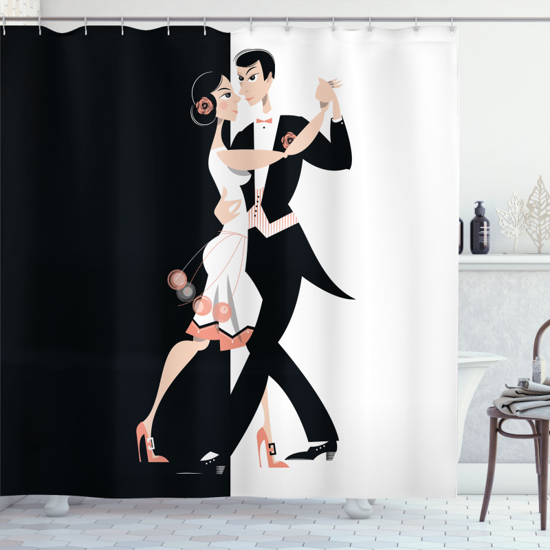 Dancing Couple Shower Curtain