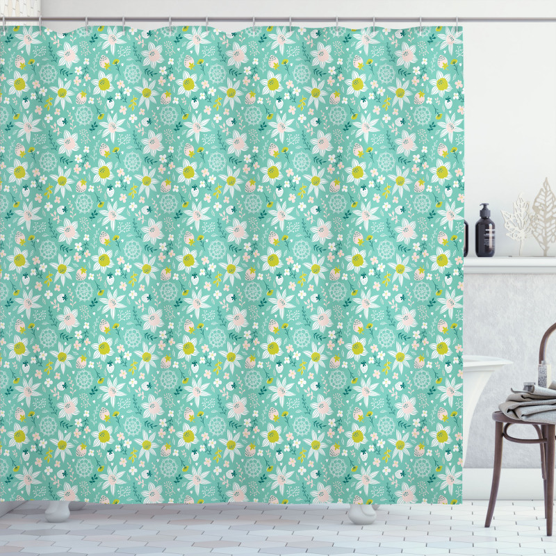 Scandinavian Style Shower Curtain