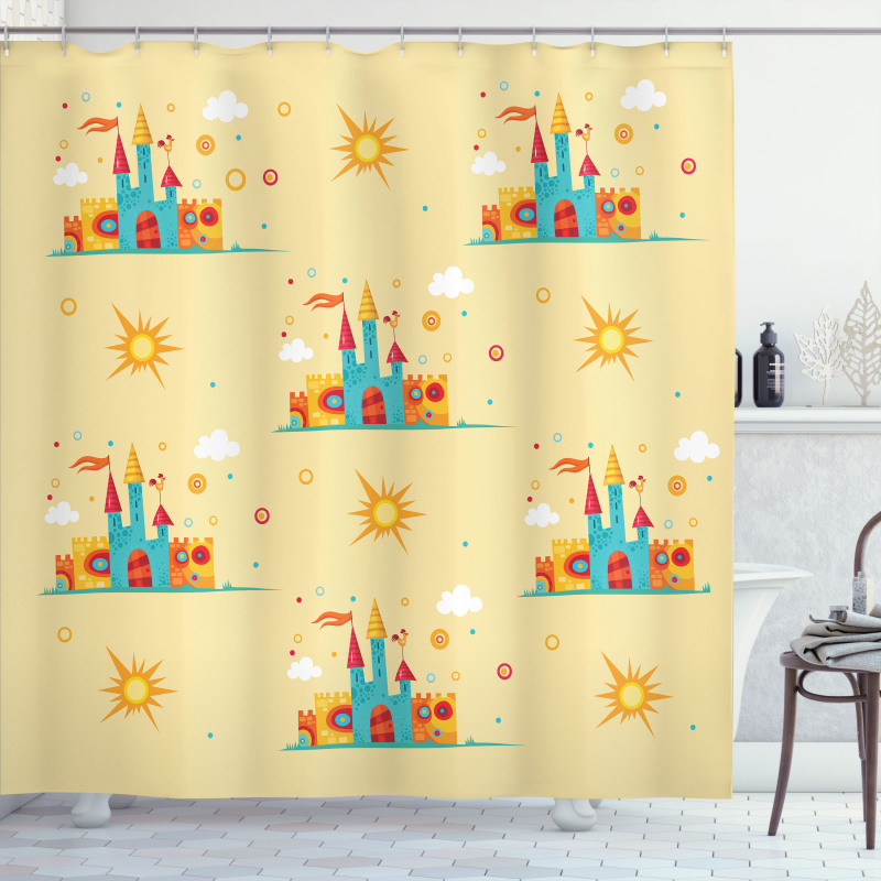 Medieval Castle Shower Curtain