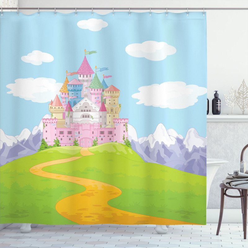 Magnificent Castle Shower Curtain