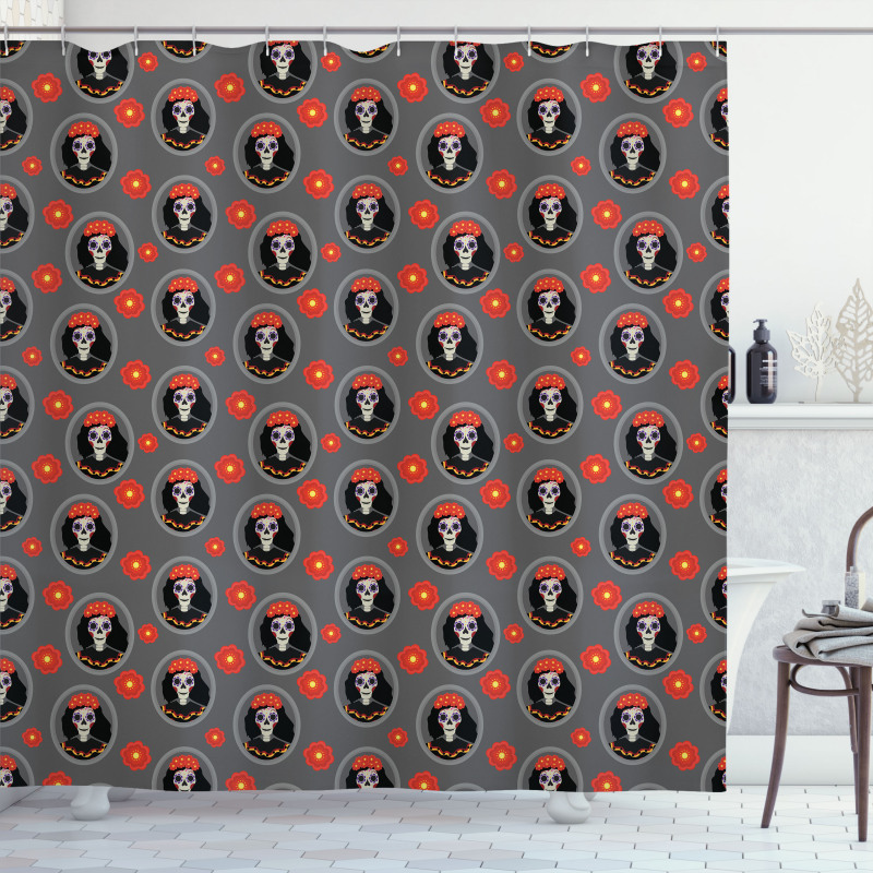 Katrina Portraits Shower Curtain