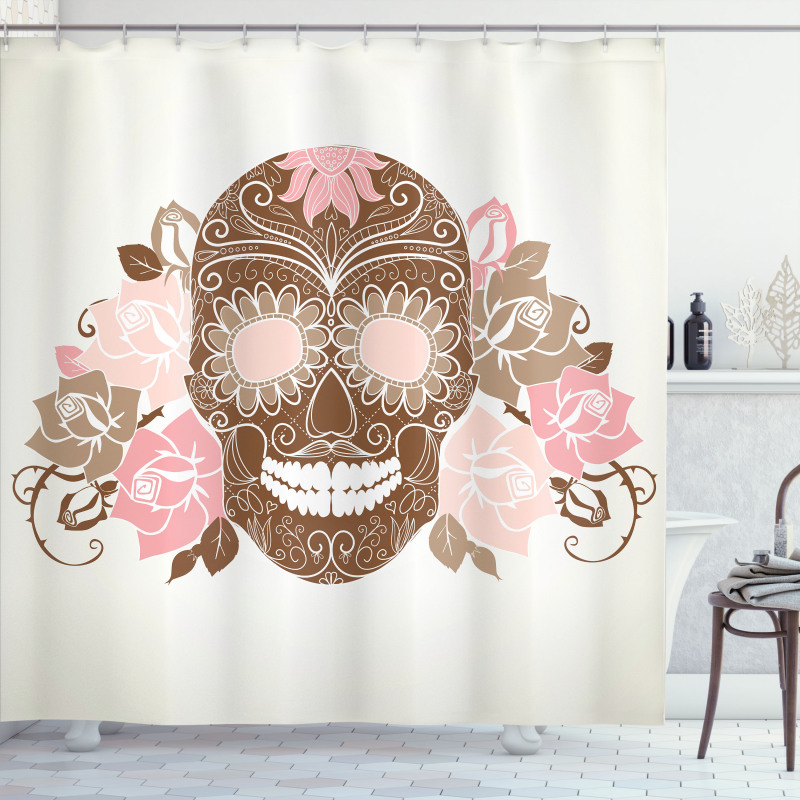 Roses and Thorns Shower Curtain