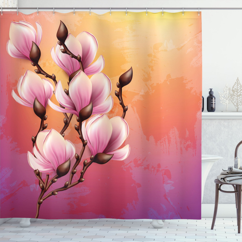 3D Realistic Design Shower Curtain